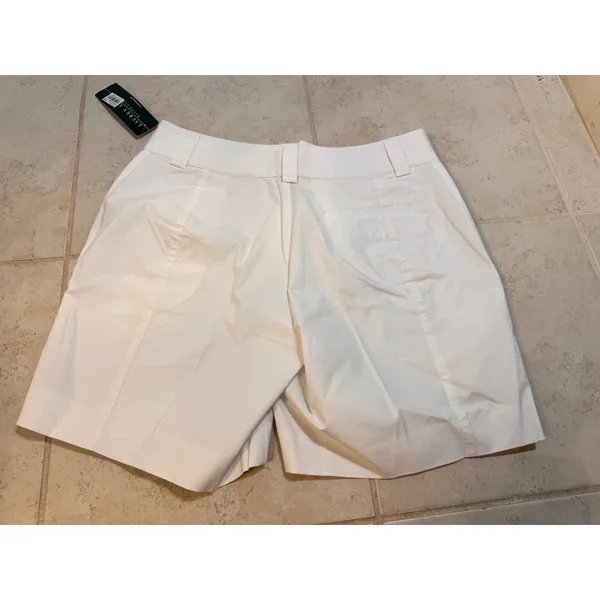 Lauren Active Ralph‎ Lauren Womens White Logo Stretch Golf Shorts Size 6 NEW - Image 5