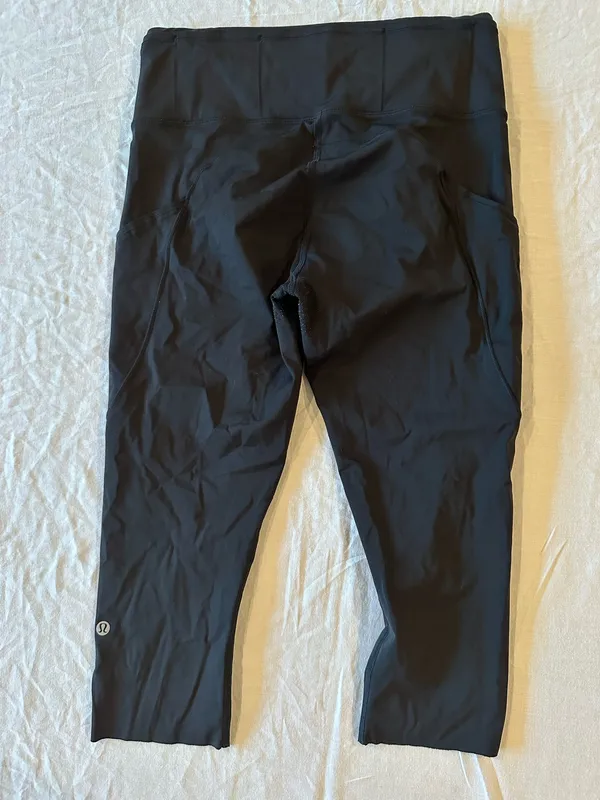 Lululemon Black Leggings Capri Women’s - Image 2