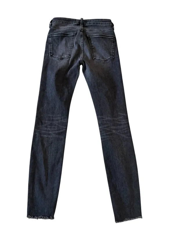 ZARA Black Gray Skinny Jeans Size EUR 36 / US 4 - Image 8