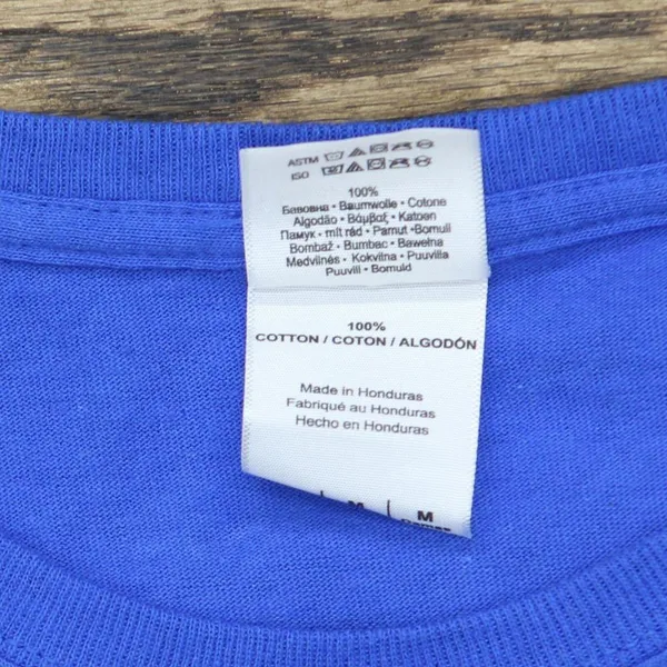 NEW Gildan Pacers Special Olympics Charlie Horse Run 2015 Shirt Royal Blue M - Image 3