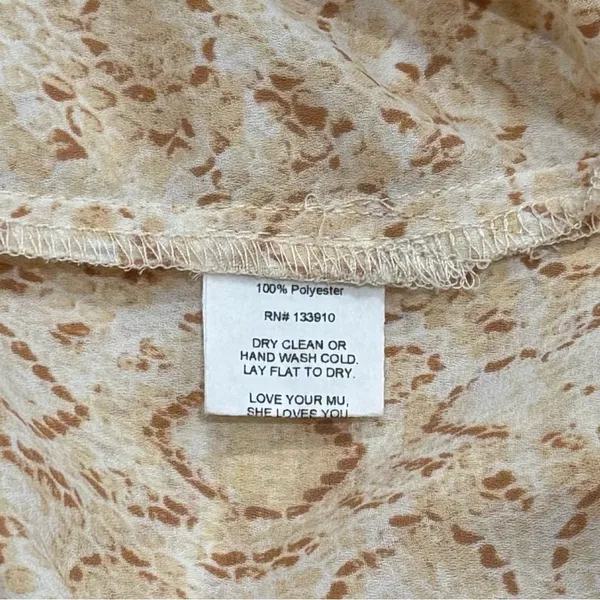 Show me Your Mumu Johns‎ Button Down Shirt in Desert Snake Beach Coastal Size M - Image 11