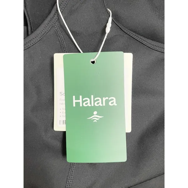 NWT Halara SoftlyZero Easy Peazy Active Dress Black Built-In Shorts Size XS NEW - Image 12