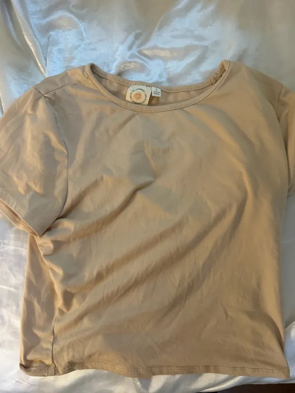T shirt Tan - Image 2