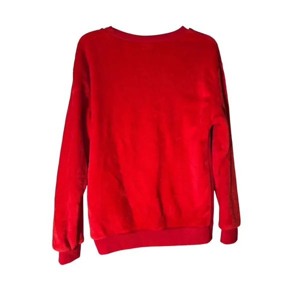 Disney's Winnie the Pool Christmas Sweatshirt Chenille Flleece‎ - Image 6