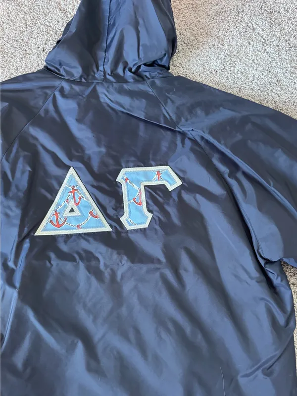 Delta Gamma Rain Charles River Apparel Jacket - Image 3