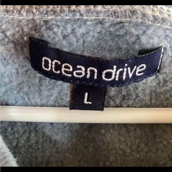 Cute Ocean drive crop fleece ‎ top ONLY - size L CHIC Little BOHO - Image 3