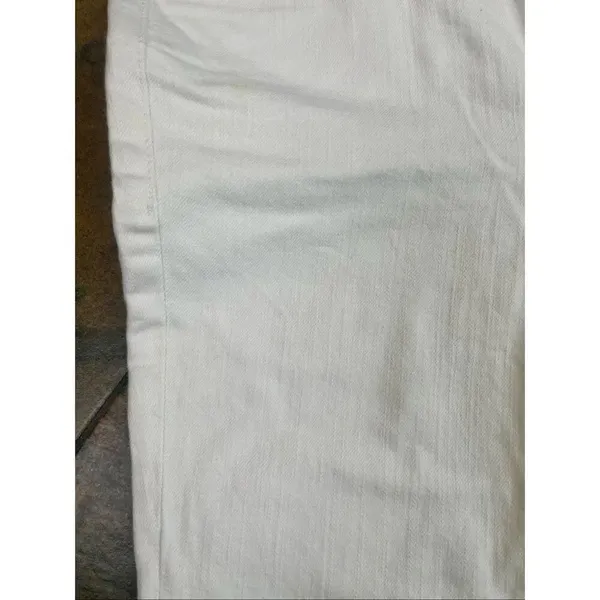 Kate Spade Broome Street White Mid Rise Straight Leg Jeans 29 - Image 7