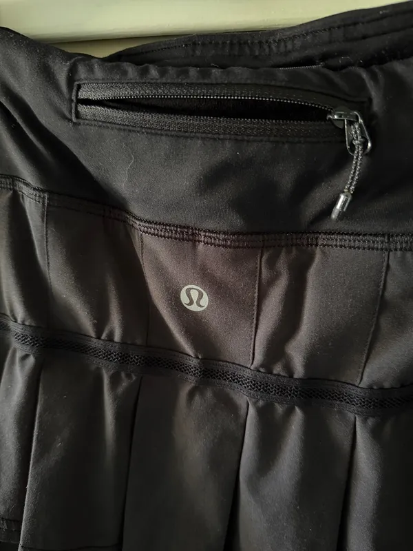 Lululemon Pace Setter Skirt Black - Image 4