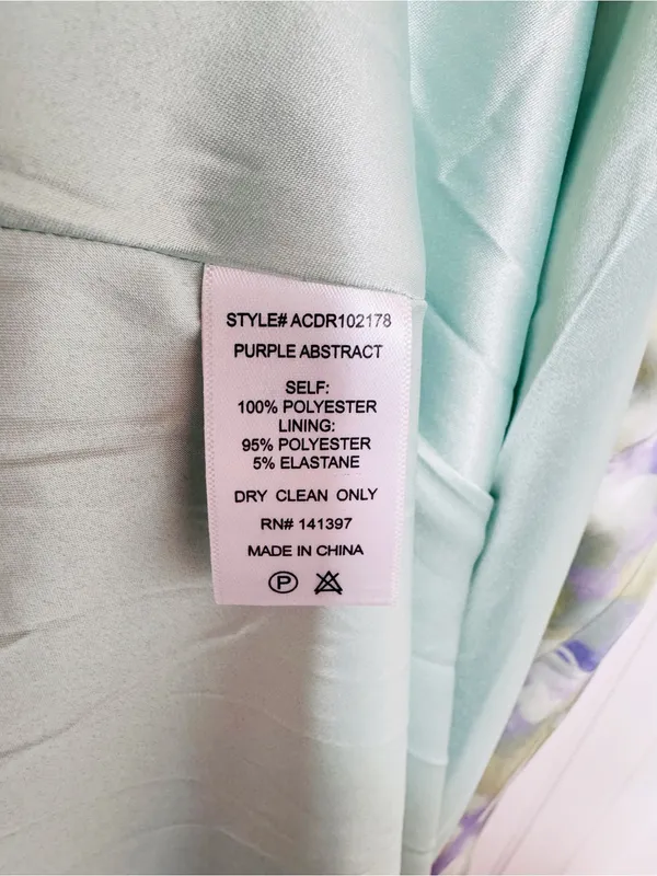 ASTR the Label Elynor Watercolor Halter Maxi Dress Medium Pastel Wedding Guest - Image 10