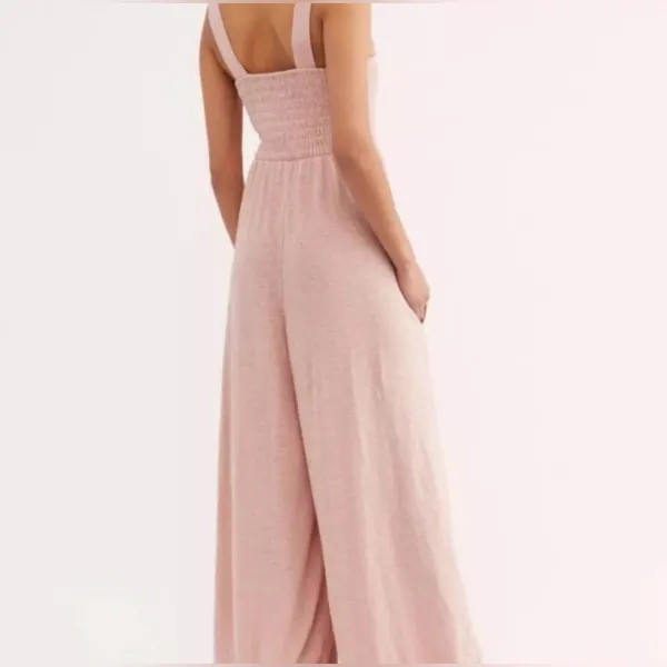 FREE PEOPLE Pink Homecoming Jumpsuit - Image 4