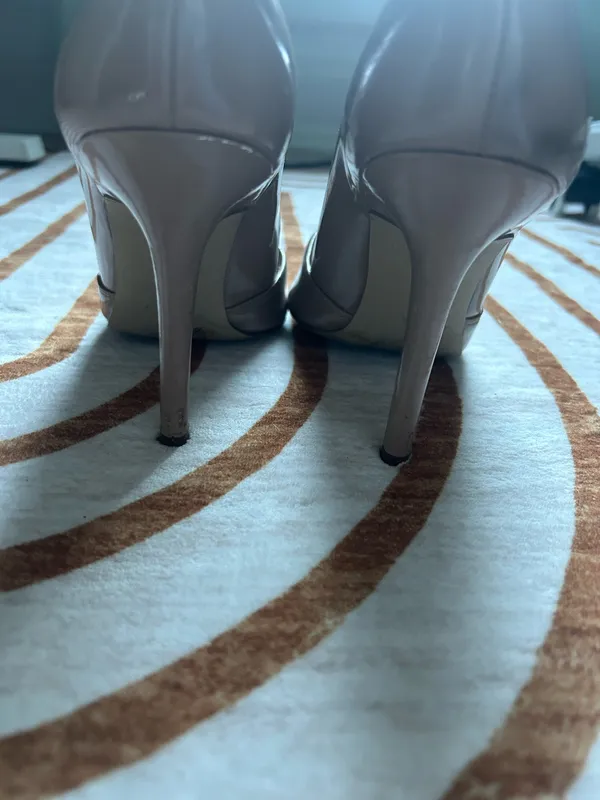 BCBGeneration Nude Heels - Image 4