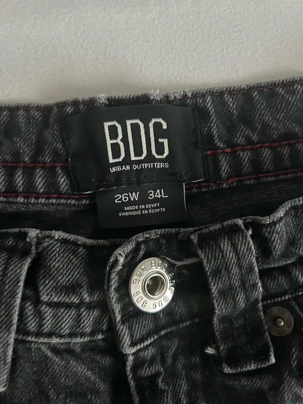 BDG Urban Outfitters Kayla Low Rise Jeans Black - Image 4