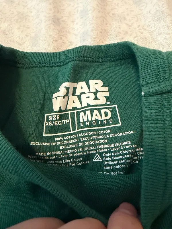 Star Wars baby yoda crop tank top - Image 4