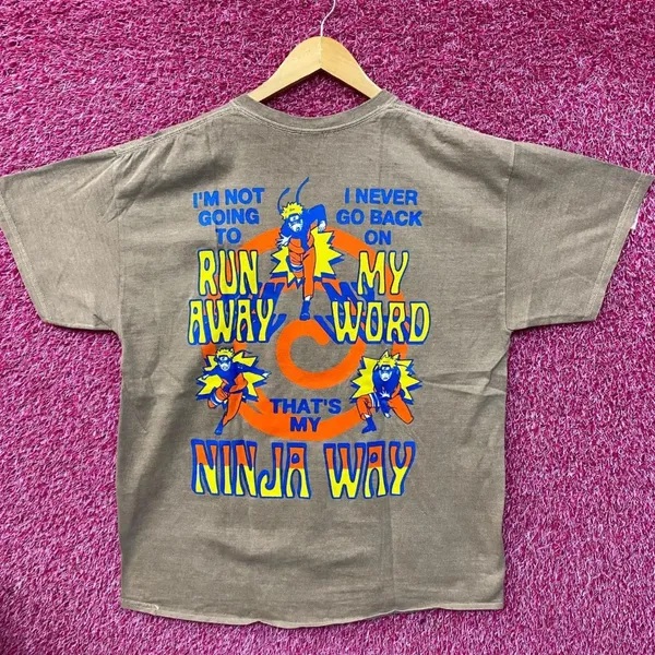 Naruto Uzumaki Hero Of The Hidden Leaf Anime T-Shirt XL - Image 4