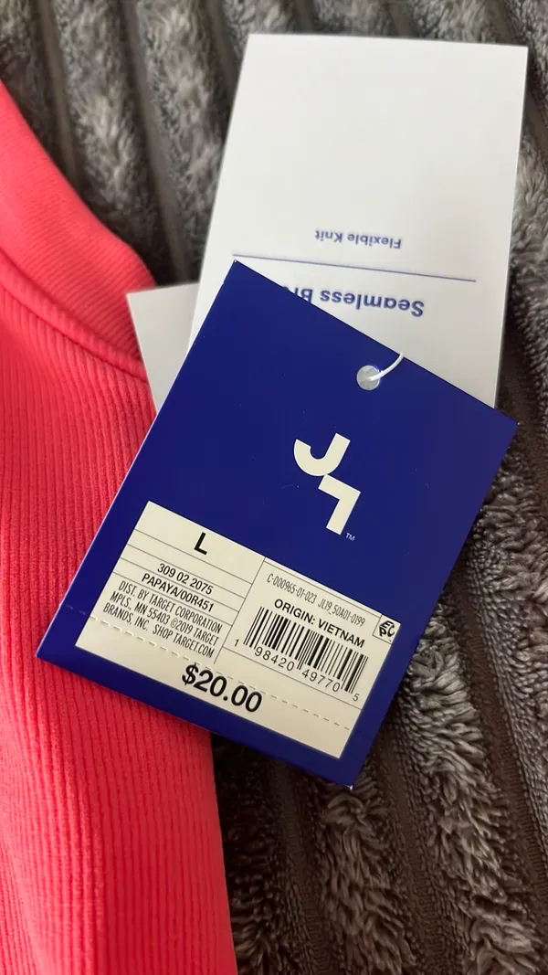 JoyLab Top Workout Pink - Image 3