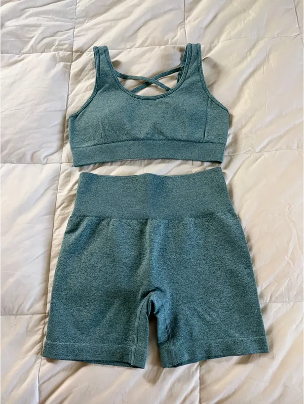 Amazon Workout Set Blue - Image 2