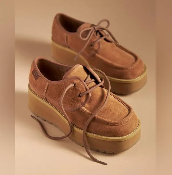 UGG® Cityfunc Lace-Up Platform Shoes size US 9 - Image 2