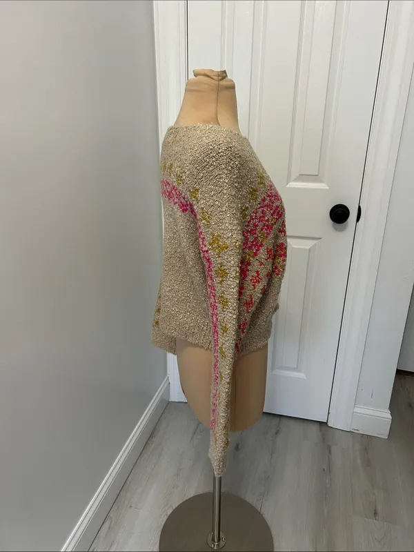Natural Life Boucle Printed Sweater - Image 5