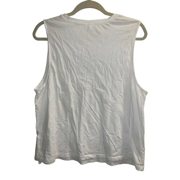 ✨Fabletics Micah Muscle White Sz Medium Tank✨ - Image 6