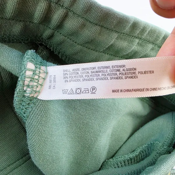 Saturday Sunday Anthropologie Sage Green Snap Button Hem Joggers Size Medium - Image 5
