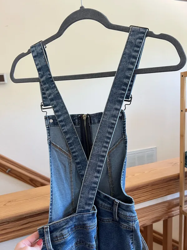 Vanilla Star Overalls Flare Jeans - Image 2