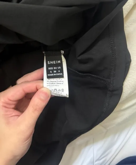SHEIN Black Padded Crossback Athletic Mini Dress - Image 5