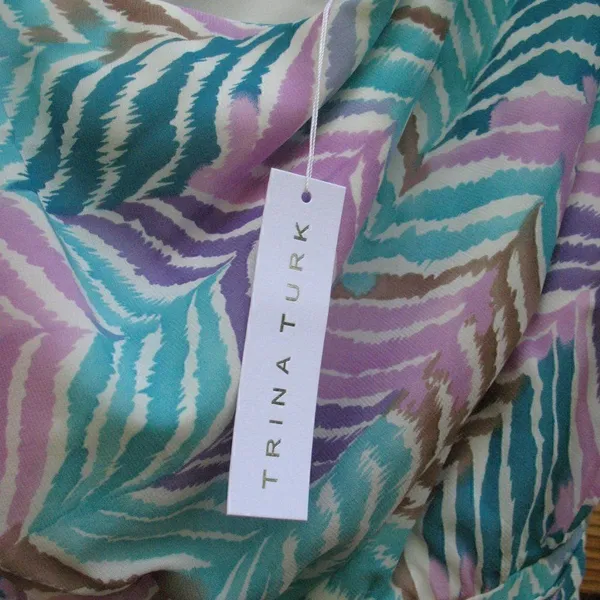 NWT Trina Turk Silk Dress - Image 11