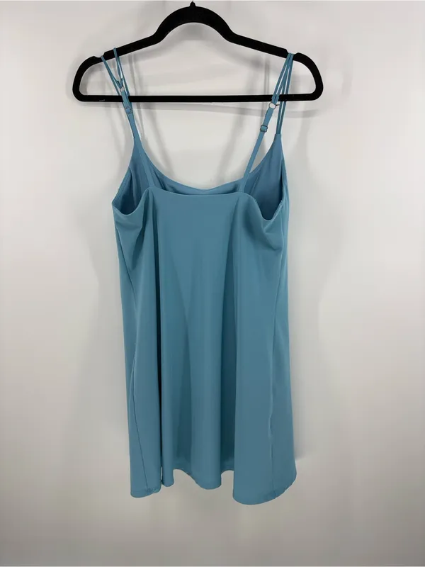 Abercrombie & Fitch Traveler Active Mini Dress Blue - Image 3