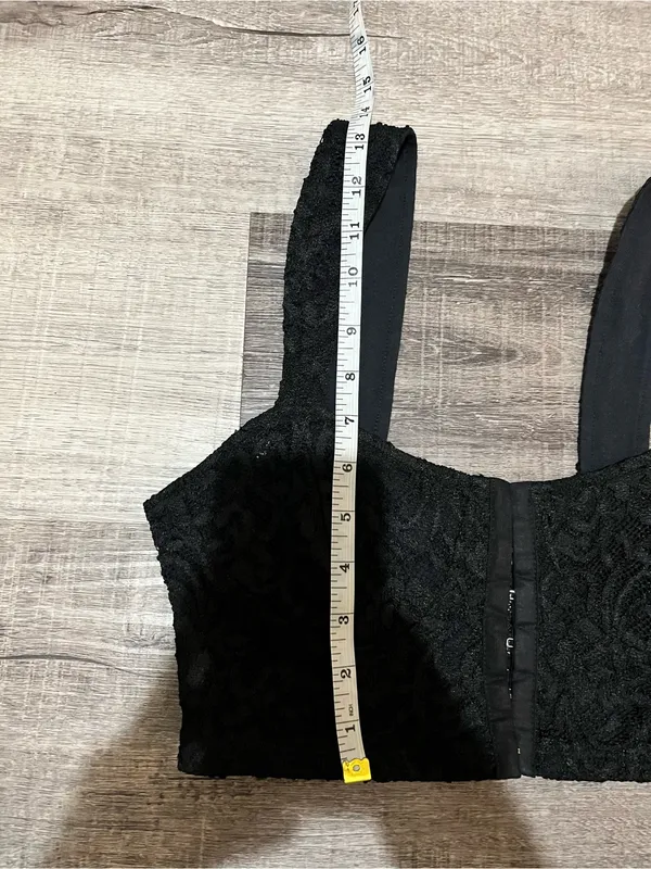 URBAN OUTFITTERS Lace Bustier Bralette Crop Top - Image 8