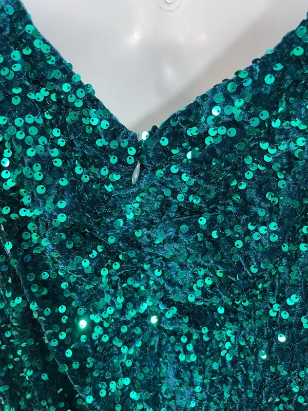 Baltic Born Valdez Sequin Maxi Dress in Topaz - Image 4