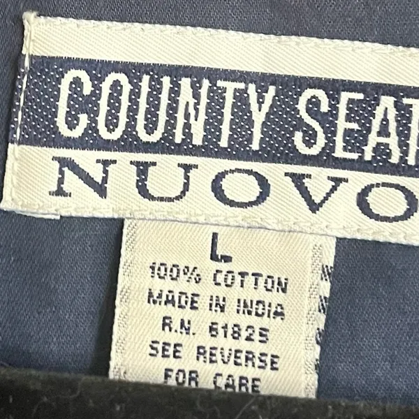 County Seat Nuovo Blue‎ Vest Size Large - Image 9