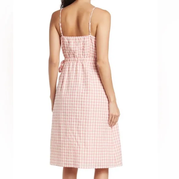 The Good Jane Gingham Wrap Dress Size XL - Image 9
