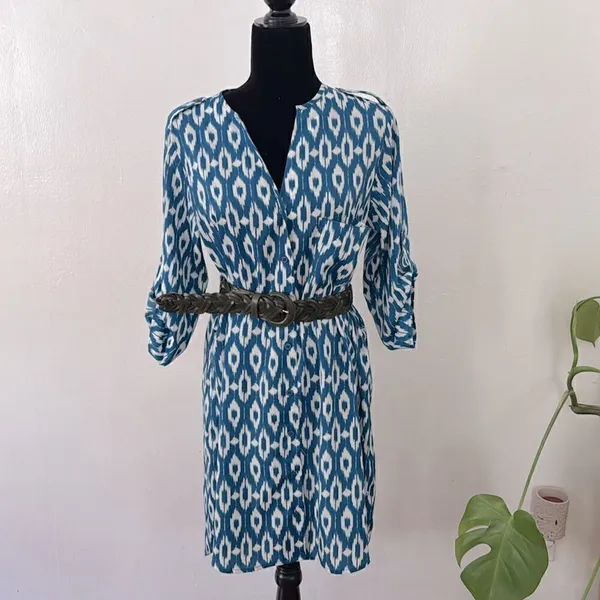 MAEVE Blue mini dress EUC - Image 5