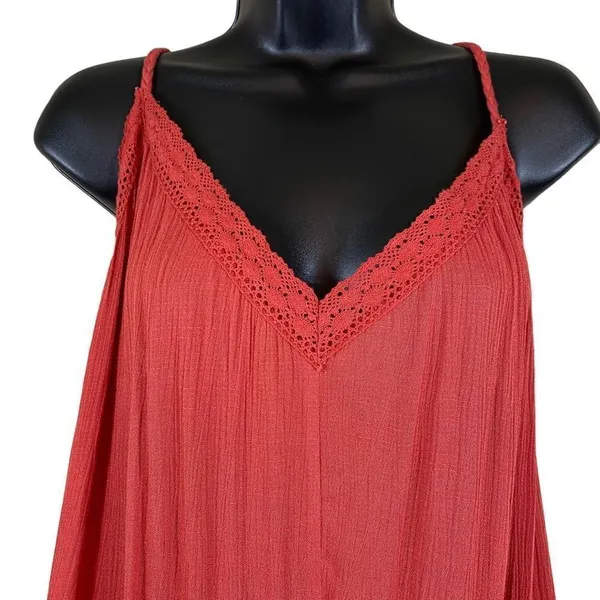 Easel Spaghetti Strap Midi Sun Dress - Image 2