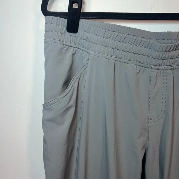 The North Face Pants Gray Pull On Drawstring Pockets Straight Leg Gorpcore Sz 16 - Image 3