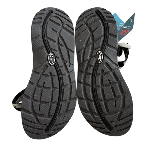 NWT Chaco Z Cloud Sandals Size 11 Black White Grey Geometric Retail $105.00 - Image 7