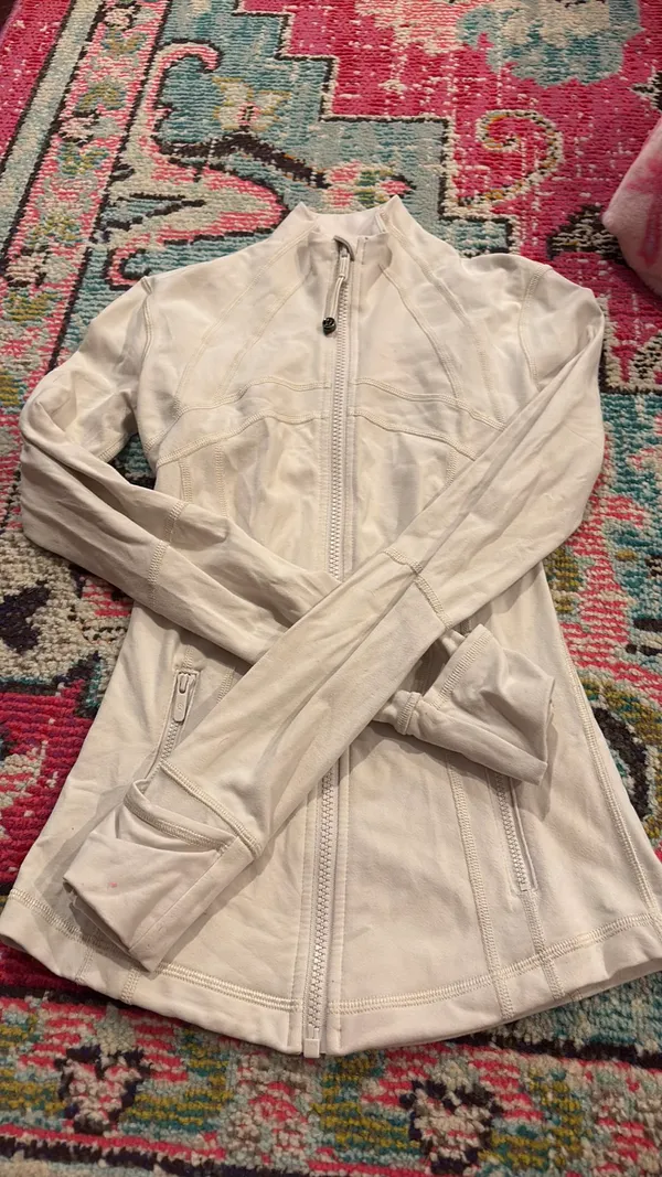 Lululemon Define Jacket Cream White - Image 3