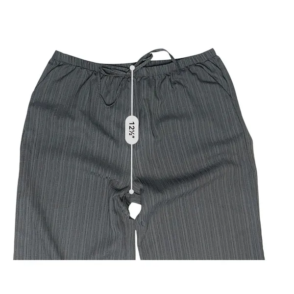 Women's Crinkle Wide Leg Slacks XXL Lightweight Summer Charcoal Gray NEW‎ - Image 6