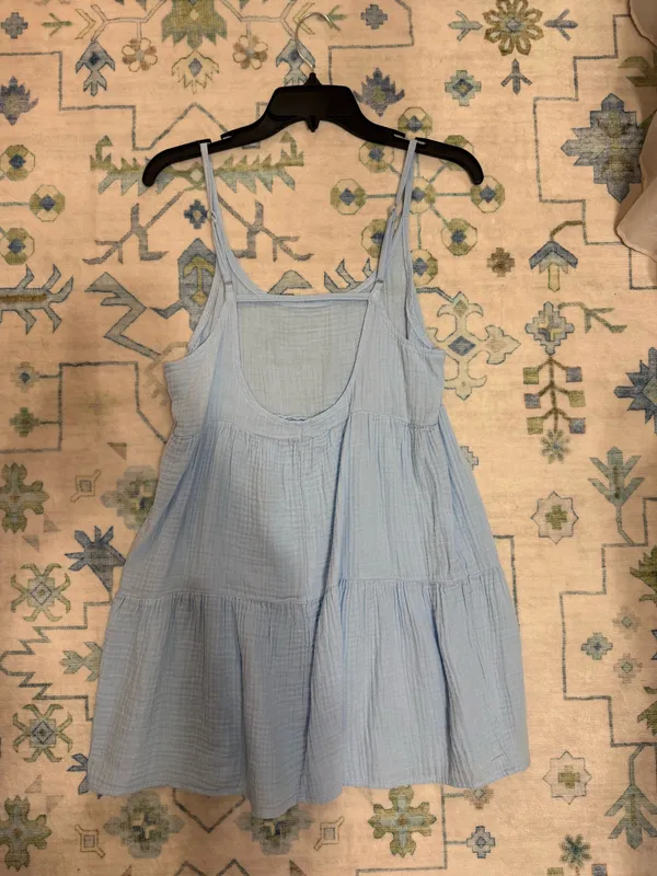Blue Target Dress - Image 2