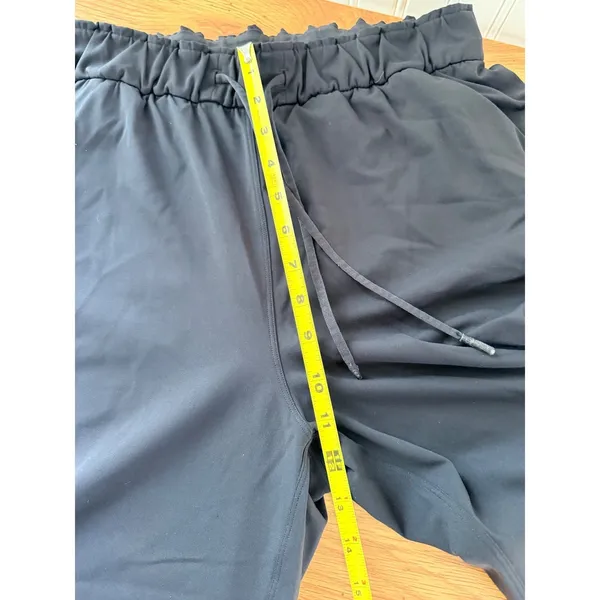 Lululemon Keep Moving Pant 7/8 High-Rise Black Luxtreme Size 8 - Image 7