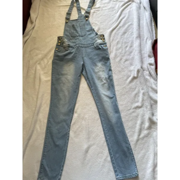 Tush Push Women's Size L Overall Jeans Size L - Image 3