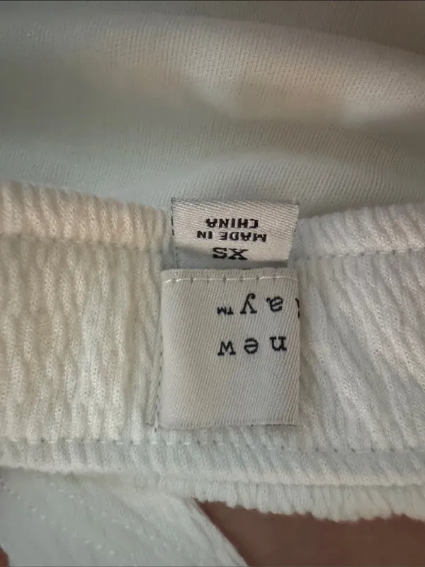 A New Day White Midi Wrap Skirt Size XS - Image 5