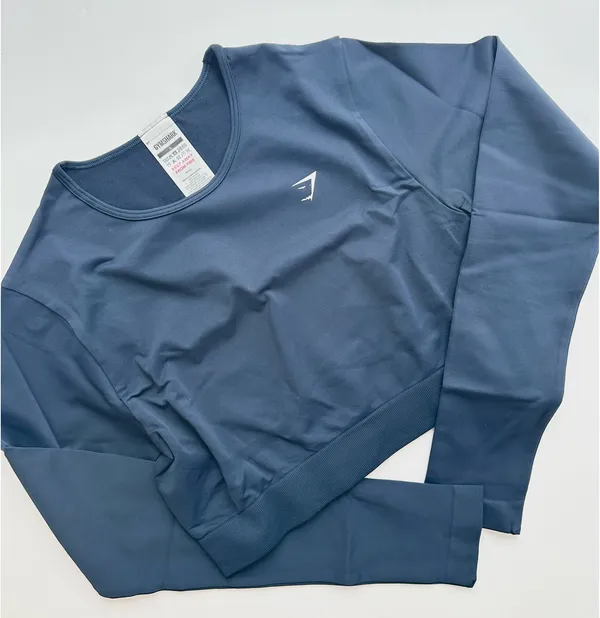 Gymshark L Everyday Seamless Long Sleeve Crop Top - Image 2