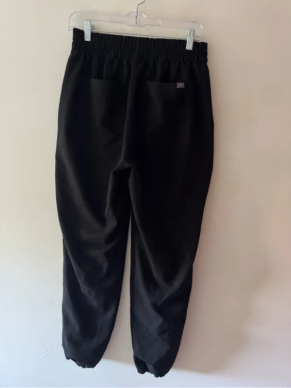 FIGS Classic Zamora Jogger Scrub Pants Black Women’s M Technical Collection - Image 3