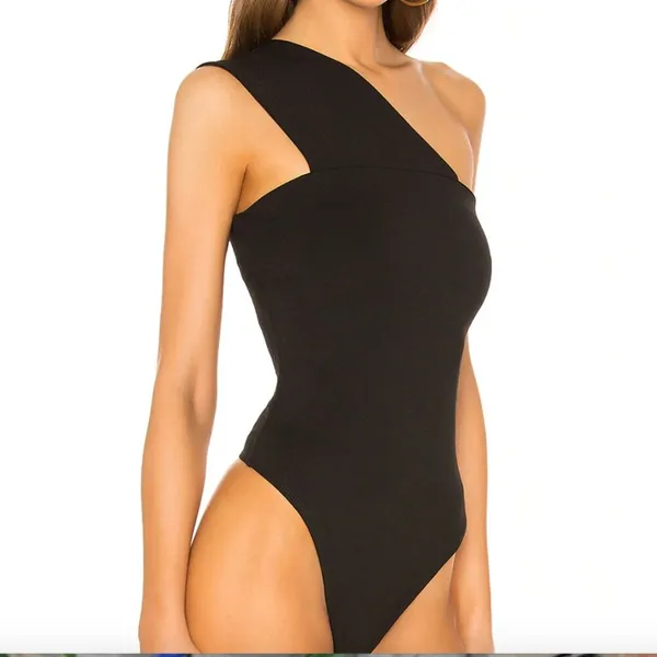 Superdown Rockie One Shoulder Bodysuit - Image 2