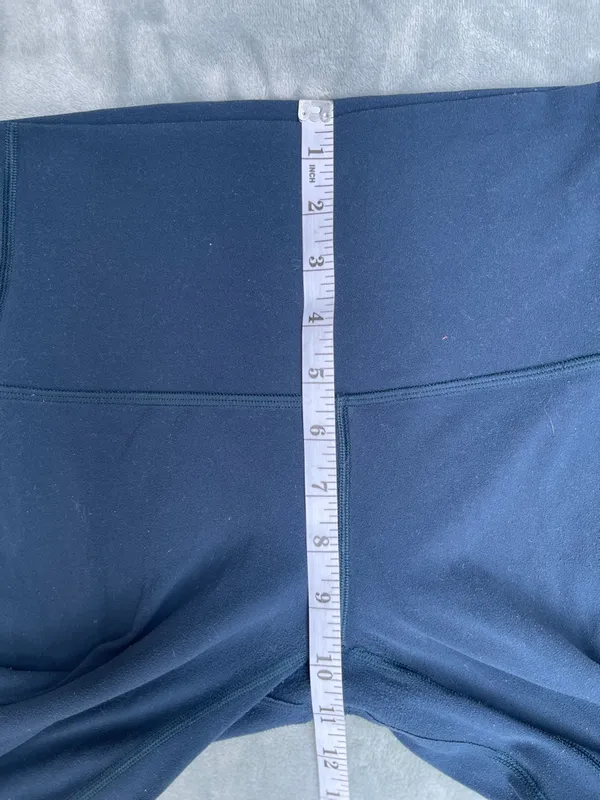 Lululemon Dark teal High-Rise Leggings yoga Pilates loungewear hiking spring 4 - Image 3