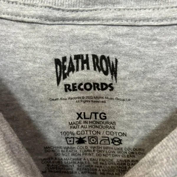 Death Row Records 213 LBC Skyline Low Rider Hip Hop Tee XL - Image 4