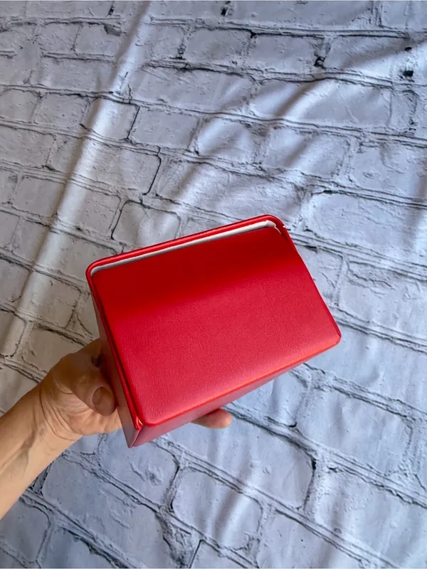 Fendi Red Sunglasses Box Unisex Storage Designer - Image 4