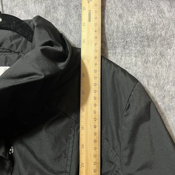 Weatherproof‎ Jacket Womens XL Black Lightweight Utility Zip Front Coat - Image 3