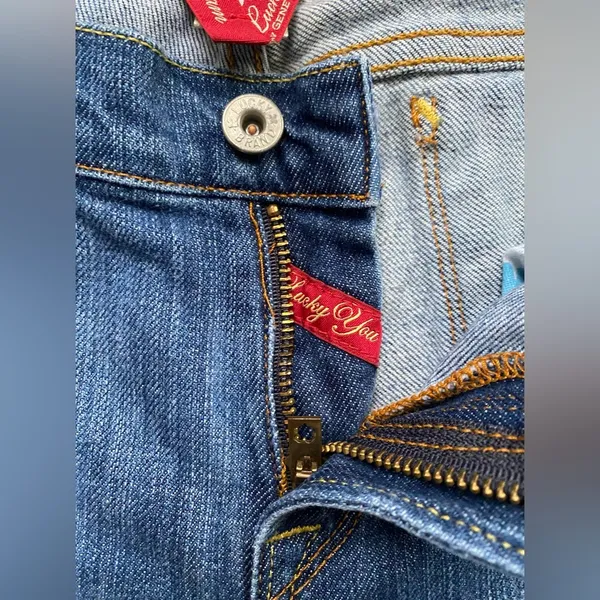 Vintage Y2K Lucky Brand Zoe bootcut jeans, size 32 - Image 6